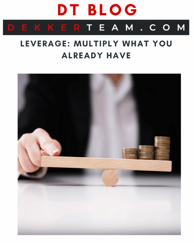 balancing coins along a lever DT blog Leverage: Multiply What You Already Have 